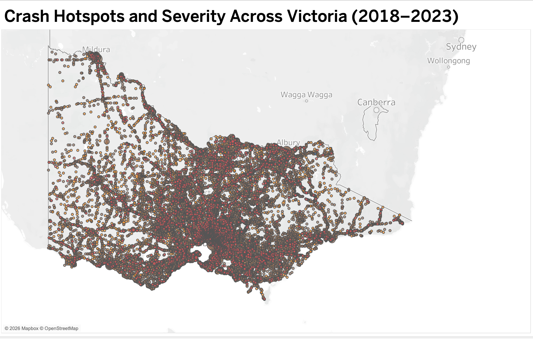 Victoria Road Crash Analytics Dashboard preview slide 2